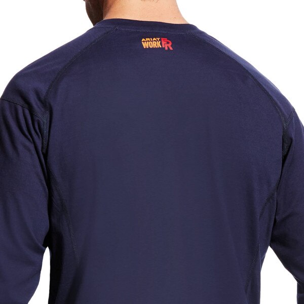 Ariat FR Air Henley in Navy